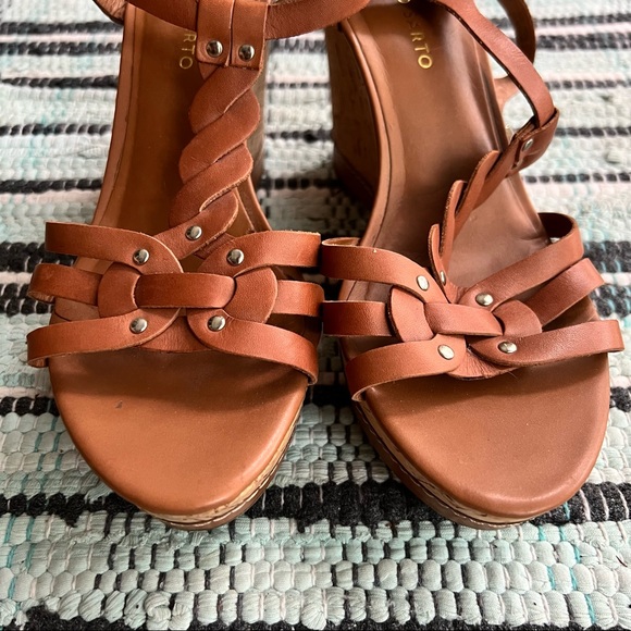 Franco Sarto Cork Wedges Size 9 - Picture 7 of 11
